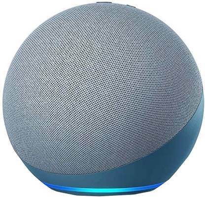 Alexa Echo (4th Gen)| Premium sound powered by Dolby and Alexa with Alexa Assistant Smart Speaker