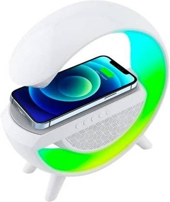 Bypass LED WIRELESS CHARGING SPEAKER with Google & Alexa Assistant Smart Speaker