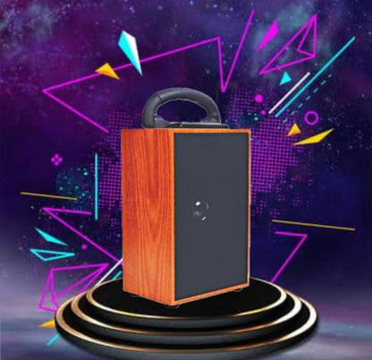 ANANDANI Anandani Wireless Portable Bluetooth (Wooden Speaker) with Google Assistant Smart Speaker