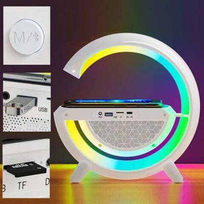 Totthar LED G Shape Multifunctional Bluetooth Speaker 21 with Google & Siri Assistant Smart Speaker