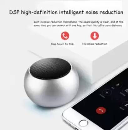 Techfly M39 Mini Bluetooth Speaker 4D Extra Bass with Google Assistant Smart Speaker