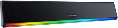 Egate 222 | Dual Passive Radiator for 2x Bass with Ambient RGB Light, 2000 mAh Battery 24 W Bluetooth Soundbar (Black (222), 2.0 Channel) deal from flipkart Egate 222 | Dual Passive Radiator for 2x Bass with Ambient RGB Light, 2000 mAh Battery 24 W Bluetooth Soundbar (Black (222), 2.0 Channel) deal from flipkart
