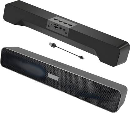 RZW ireless Bluetooth Soundbar with Upto 8Hours Playback Sound, Bass Mode-10 20 W Bluetooth Soundbar
