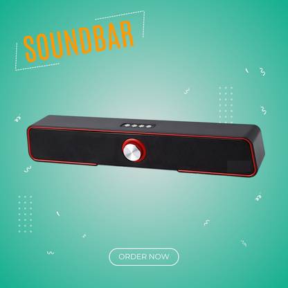Clairbell 10W Bluetooth Soundbar with 4 Hours Wireless Playback Bluetooth SpeakersTY210 10 W Bluetooth Soundbar