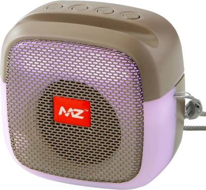MZ (PORTABLE BLUETOOTH SPEAKER) Dynamic Thunder Sound with Disco LED 5 W Bluetooth Speaker