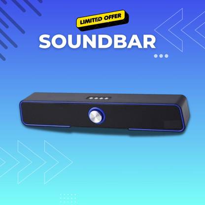 Clairbell 10W Bluetooth Soundbar with 4 Hours Wireless Playback Bluetooth SpeakersTY534 10 W Bluetooth Soundbar