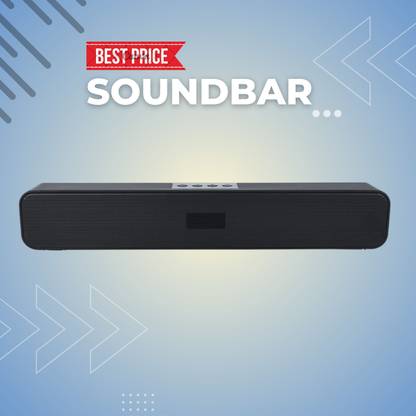 GUGGU 20W Bluetooth Soundbar with 4 Hours Wireless PlayTime Bluetooth Speakerso0281 20 W Bluetooth Soundbar
