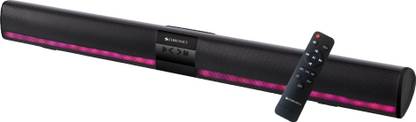 ZEBRONICS Ace Plus( SBSPK3) Portable with 10h of Playback, USB & mSD,AUX,RGB, TWS 30 W Bluetooth Soundbar