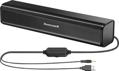 Honeywell Moxie V500 10W Portable USB Wired Soundbar