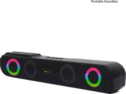 ME&U Fusion concert with Bluetooth RGB light FM USB AUX 10 hours play time TWS 25 W Bluetooth Soundbar
