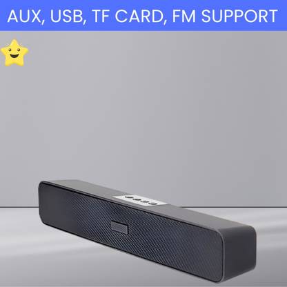 FRONY E91 (PORTABLE HOME THEATER SOUNDBAR) Crydtal Sound Support SD Card/Aux/USBB149 20 W Bluetooth Soundbar