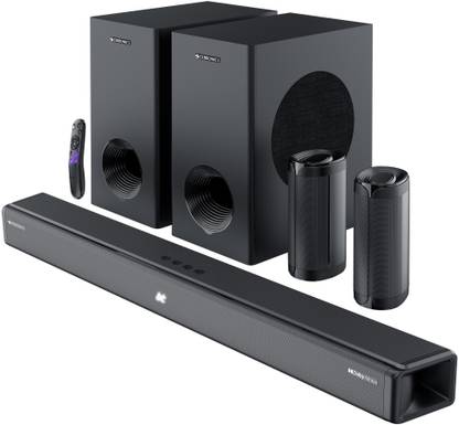 ZEBRONICS Juke Bar 9775 (Zeb-SBSPK C9),650W, 5.2.2 Surround, BTv5.3, Dolby Atmos 650 W Bluetooth Soundbar