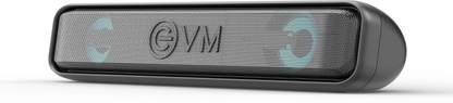 EVM EnBar Plus Speaker, 12Hrs Playtime, with Built-in Mic 16 W Bluetooth Soundbar