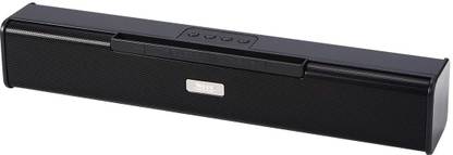 WOOS SoundBar for TV, PC, Gaming, Monitor, Laptop, Smartphone, Tablet 10 Watts Output 10 W Bluetooth Soundbar
