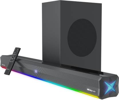ZEBRONICS Juke Bar 900 Dolby Audio with Wireless Subwoofer,RGB LED Light 360 W Bluetooth Soundbar