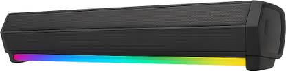 uddo Rainbow 20W Bluetooth Speaker | 12H Playtime, Bass Xtreme, FM, USB, RGB 20 W Bluetooth Soundbar