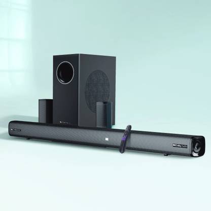 ZEBRONICS Juke Bar 9451 (SBSPK C8) Dolby Audio Wireless Subwoofer & Dual Satellite 600 W Bluetooth Soundbar  (Black, 5.1 Channel)#JustHere