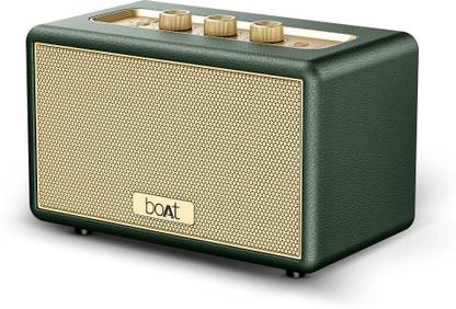 boAt Stone Opus(2025 Launch),12 Hrs Battery, Multilink, TWS Feature, Premium Design 80 W Bluetooth Speaker  (Sea Green, Mono Channel)