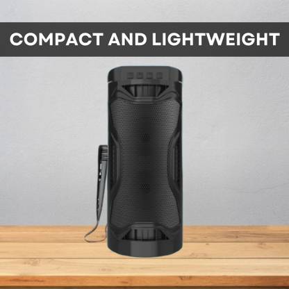 YAROH Bubble (WIRELESS BLUETOOTH TOWER SPEAKER)With wired Mic & High Quality SoundE474 30 W Bluetooth Tower Speaker