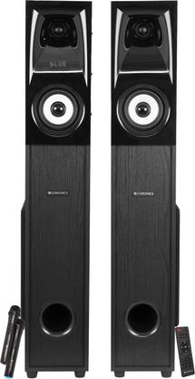 ZEBRONICS Zeb HAMMER Deep Bass, 10" Subwoofers, 2x Wireless mic with Dual 160 W Bluetooth Party Speaker