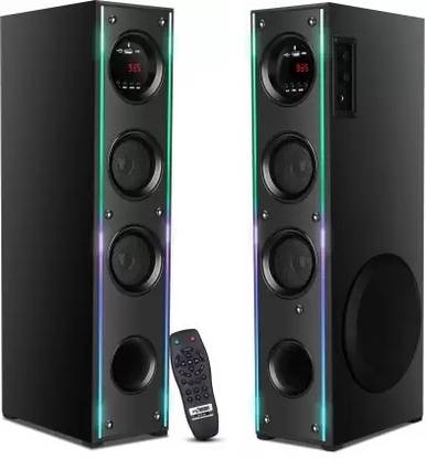 liluns Y7 Powerful Bass-built subwoofers, Made in India 130 W Bluetooth Tower Speaker