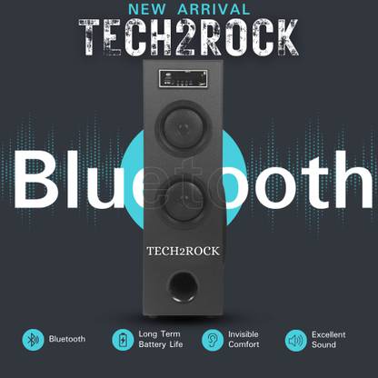 TECH2ROCK Tower Speaker 240 W Bluetooth Tower Speaker