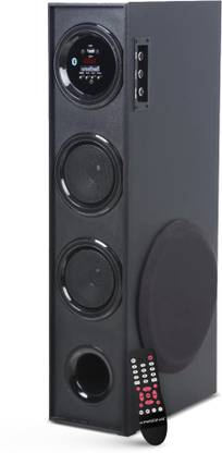 KRISONS Tower Speaker| | Bluetooth Supporting Tower Speaker | USB, AUX, LCD Display, Built-in FM. Bluetooth Tower Speaker 90 W Bluetooth Tower Speaker