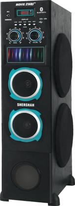 MOVIE STARS MS-Shershah Single Tower Speaker System 100 W Bluetooth Tower Speaker