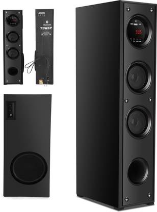 quotimo Dj Home theater System 120 W Bluetooth Tower Speaker