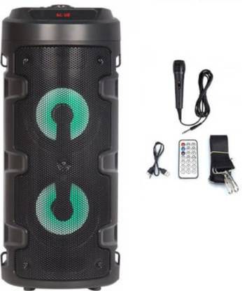 GUGGU A111_4210 Wireless Bluetooth Super Bass Speaker with Mic 15 W Blue Tower Speaker 48 W Bluetooth Tower Speaker