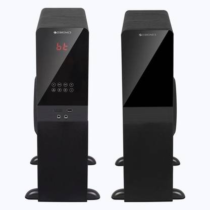ZEBRONICS ZEB-BTM8800RUCF, Supporting v5.0, USB, AUX in, FM Radio, Wireless Mic 100 W Bluetooth Party Speaker