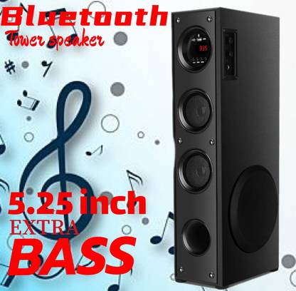 liluns 78UY Bass-built subwoofers, Made in India 100 W Bluetooth Tower Speaker