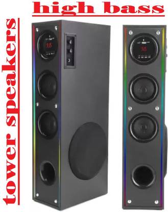 QuillQuarry GR-1T Premium bass Multimedia speaker 100 W Bluetooth Tower Speaker