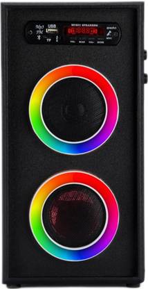 liluns 99/ Portable Floor Standing Speaker with Remote, FM Radio, 40 W Bluetooth Tower Speaker