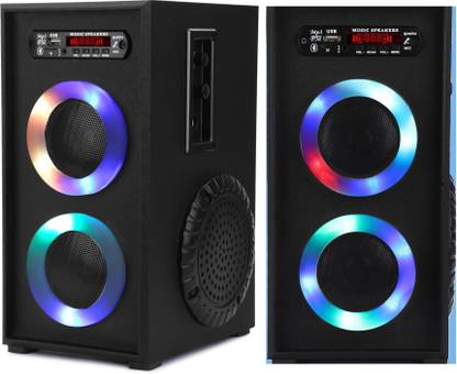 HZR Music Beats RGB Light With High Bass 120 W Bluetooth Tower Speaker