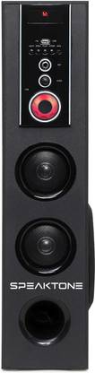 SPEAKTONE Heavy Bass with Sub Woofer & Dual Speakers, Floor Standing Home Theatre 90 W Bluetooth Tower Speaker