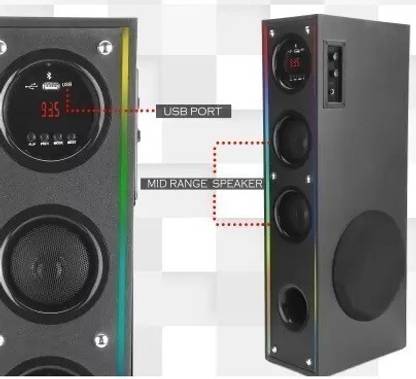 Yoment 6TG-G Premium bass Multimedia speaker 100 W Bluetooth Tower Speaker