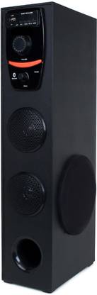 TOPLUS ORG-02A3 Bluetooth Medium Tower Speaker System USB, AUX, LCD Display (Black) 80 W Bluetooth Tower Speaker
