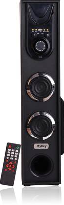 MyKey TS-Z601 5.25" Woofer 3.0" Speaker LED display USB FM Radio Full Remote Control 60 W Bluetooth Tower Speaker