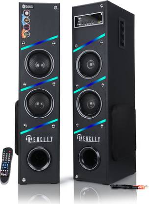 Bencley NEW HDT-03 PRO WITH MAX BASS Double Tower 115 W Bluetooth Tower Speaker