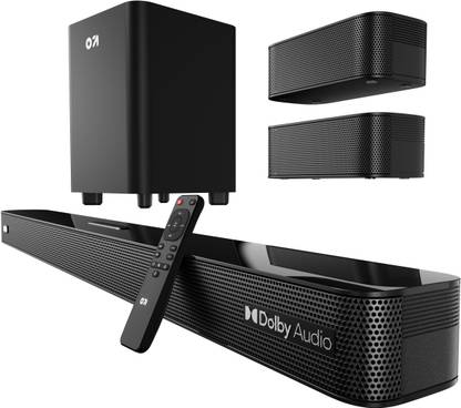 GOBOULT (previously Boult)Bassbox X500 Dolby Digital, 500Watt, Dedicated DSP, EQ mode 500 W Bluetooth Soundbar