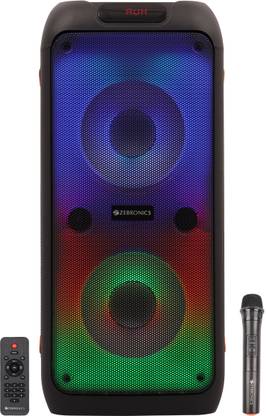 ZEBRONICS Zeb Vibe Portable Party with a 2.54cm Tweeter &Wireless Mic 60 W Bluetooth Party Speaker