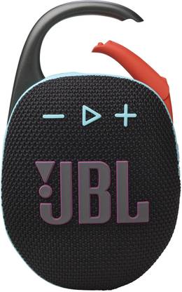 JBL Clip 5 with 12hrs of Playtime,Pro Sound, Integrated Carabiner,Dust & Waterproof 7 W Bluetooth Speaker