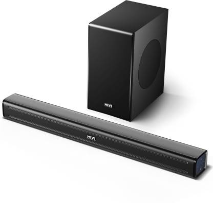 [For Flipkart Axis Credit Card] Mivi Fort S180 Soundbar With Sub woofer, 180W, Surround Sound, Made In India 180 W Bluetooth Soundbar  (Black, 2.1 Channel)