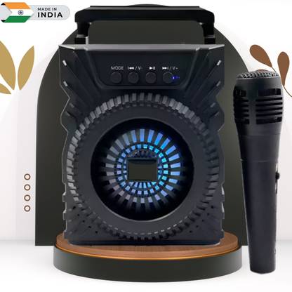 GUGGU v488 LZ 301 SPEAKER-Immersive Sound,Deep Bass with Microphone|USB,TF,Aux Support 5 W Bluetooth Speaker