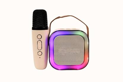shree shivaye enterprise Golden speaker and mike set 10 W Bluetooth Speaker