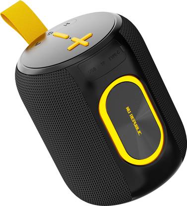 Nu Republic Sonicpop 2000 Wireless 20W Speaker,in-built mic, 66mm Dynamic Driver, RGB Lights 20 W Bluetooth Speaker  (Black, Stereo Channel)