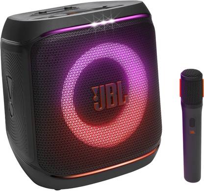 JBL Partybox Encore 2 with Mic,AI Sound Boost,Dynamic Light Show,Upto 15Hrs Playtime 100 W Bluetooth Speaker