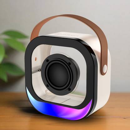 PTron Fusion Moment with 10W Immersive Sound, 6Hrs Playtime, RGB Lights, Portable 10 W Bluetooth Speaker