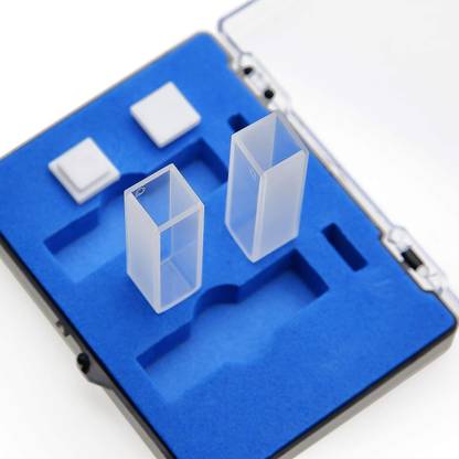 BEXCO Pair of 2 UV Quartz Cuvettes Spectrophotometer